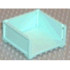 Scala Box 7 x 7 x 3 with 3 sides: {светло синьо-зелен}