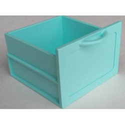 Scala Large Drawer: {светло синьо-зелен}