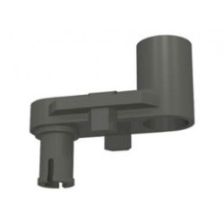 Znap Crank Connector 1 x 2 x 3: {тъмно сив}