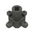 Znap Connector 3 x 3 - 4 way A (Axial): {тъмно сив}