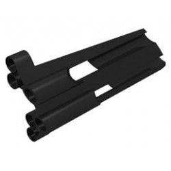 Technic, Panel Fairing # 4 Large Long, Large Holes, Side B: {черен}