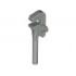 Minifigure, Utensil Tool Pipe Wrench: {сив}