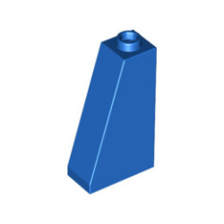 Покривна плочка 1X2x3/73°: {ярко син}