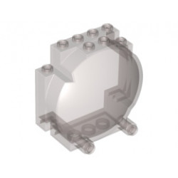 Windscreen 3 x 6 x 5 Bubble: {прозрачно кафяв}