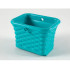 Scala Utensil Wicker Basket: {умерено синьо-зелен}