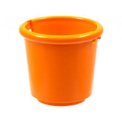 Scala Utensil Bucket Round: {ярко оранжев}