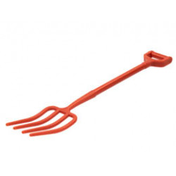 Scala Utensil Pitchfork: {ярко червен}