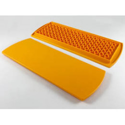Scala Tile 8 x 20 x 2/3 Round Ends: {ярко жълто-оранжев}
