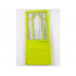 Scala Door 10 x 1 x 18 2/3 - Mullioned with Hinges: {умерено жълто-зелен}