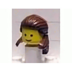 Minifigure, Hair Pulled Back: {земно оранжев}