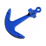 Boat, Anchor - Single Top Hole: {ярко син}