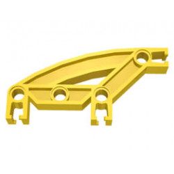 Znap Beam 8, 4 Holes, 3 Bends, Curved: {ярко жълт}