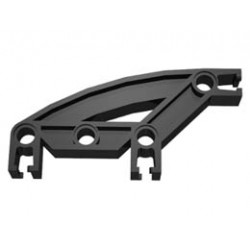 Znap Beam 8, 4 Holes, 3 Bends, Curved: {черен}