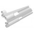Technic, Panel Fairing # 4 Large Long, Large Holes, Side B: {бял}