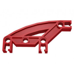 Znap Beam 8, 4 Holes, 3 Bends, Curved: {ярко червен}