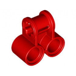 Технически кръстат блок 2X1 : {ярко червен}