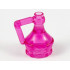 Minifigure, Utensil Flask with Handle / Jug: {прозрачен умерено червеникаво виолетов}