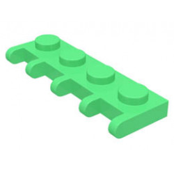 Hinge Vehicle Roof Holder 1 x 4: {умерено зелен}