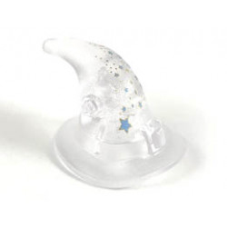 Belville, Clothes Hat, Witch Hat with Medium Blue Stars Pattern: {прозрачен}