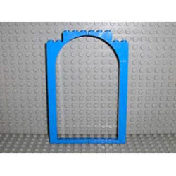 Belville Wall, Door Frame Arched Swivel 1 x 10 x 12: {ярко син}