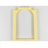 Belville Wall, Door Frame Arched Swivel 1 x 10 x 12: {светло жълт}