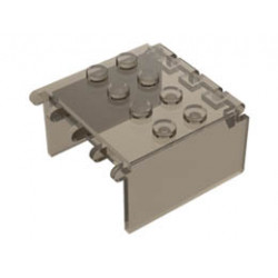 Windscreen 4 x 4 x 2 Canopy Extender with Hinges: {прозрачно кафяв}