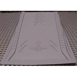 Baseplate, Raised Ramp 17 x 28 x 4 1/2 : {сив}