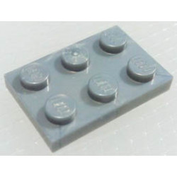 Плочка 2X3: {сребрист}