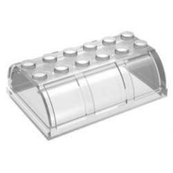Container, Trunk Lid 4 x 6 x 1 2/3 : {прозрачен}