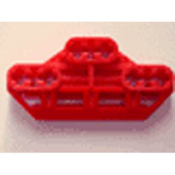 Technic, Axle Connector Block 3 x 6 with 6 Axle Holes: {ярко червен}