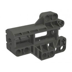 Technic, Pin Connector Block 7 x 3 : {тъмно сив}