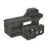 Technic, Pin Connector Block 7 x 3 : {тъмно сив}