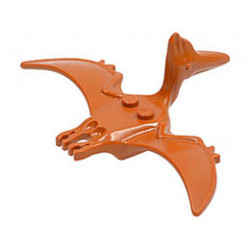 Dinosaur Pteranodon: {тъмно оранжев}