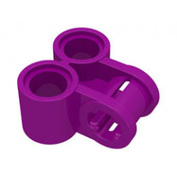 Технически кръстат блок 2X1: {ярко виолетов}