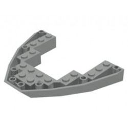 Boat, Bow Brick 8 x 10 x 1: {сив}