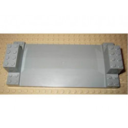 Baseplate, Raised Support 8 x 18 x 3 Roadway Base: {сив}