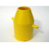 Vehicle, Tipper Drum 4 x 4 x 5 Cement Mixer with 2 Pins: {ярко жълт}