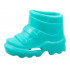 Scala, Clothes Shoe Boot Female, Hiking - Upper Part: {умерено синьо-зелен}