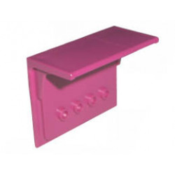 Scala Wall Shelf 6 x 3 x 4: {ярко червеникаво-виолетов}