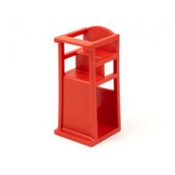 Scala Chair - Baby Highchair: {ярко червен}