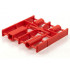 Scala Accessories - Complete Sprue - Table Containers (Wine, Milk, 2 Jars): {ярко червен}