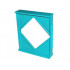 Scala Wall, Diamond Shaped Window 8 x 2 x 8: {умерено синьо-зелен}