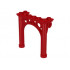 Arch 2 x 6 x 5 Ornamented: {ярко червен}