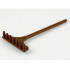Fabuland Utensil Rake: {земно оранжев}