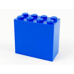 Тухличка 2X4X3: {ярко син}