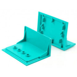Scala Wall Shelf 6 x 3 x 4: {умерено синьо-зелен}