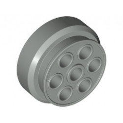 Wheel 30mm D. x 13mm (13 x 24 Model Team): {сив}