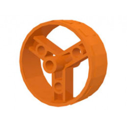 Wheel 41mm Znap Thin Tread: {ярко оранжев}