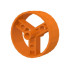 Wheel 41mm Znap Thin Tread: {ярко оранжев}