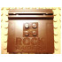 Tile, Modified 6 x 6 x 2/3 with 4 Studs and Embossed ROCK RAIDERS: {земно оранжев}